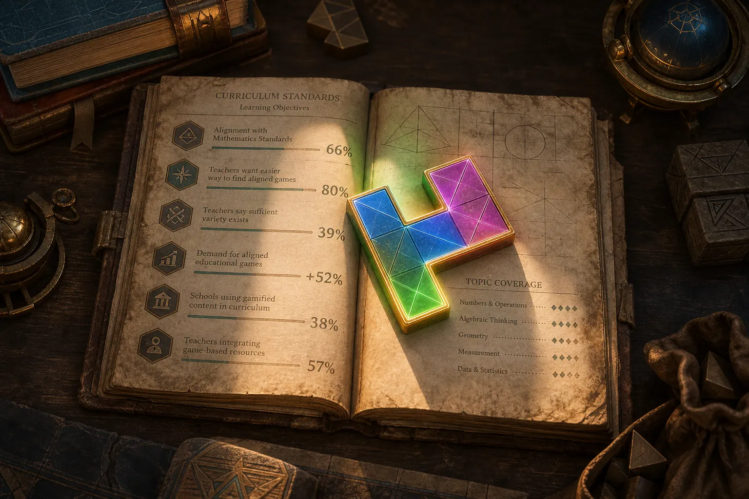 Online educational games: fixing the curriculum mismatch